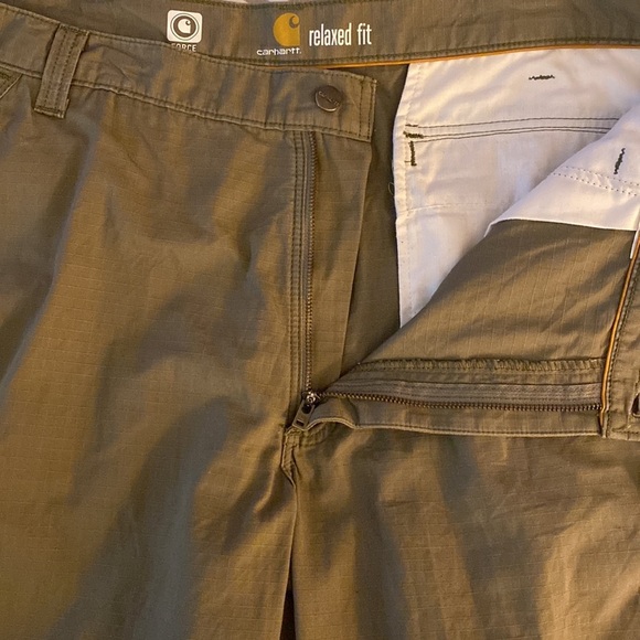 Men’s Carhartt Rugged Flex Relaxed Fit Canvas Cargo Work Pant - Picture 7 of 13